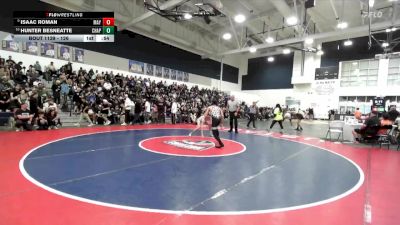 126 lbs Cons. Round 1 - Hunter Besneatte, Chaparral vs Isaac Roman, Mayfair