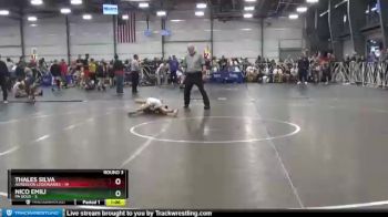 68 lbs Round 3 - Nico Emili, PA Gold vs Thales Silva, Agression Legionaries