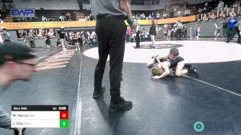 49 lbs Semifinal - Max Harris, Shelton Wrestling Academy vs Jensen Oss, Saints Youth Wrestling Club
