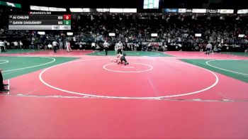 122 lbs Cons. Round 4 - Gavin Choudhry, NOCA vs Aj Childs, MEN1