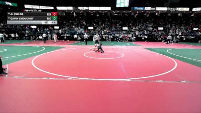 122 lbs Cons. Round 4 - Gavin Choudhry, NOCA vs Aj Childs, MEN1