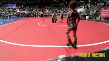 37 lbs Quarterfinal - Bryken Dougan, Denver Wrestling Club vs Tyson Townes, Texas Elite