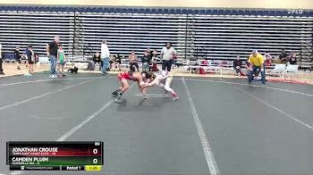 80 lbs Round 1 (6 Team) - Jonathan Crouse, Terps East Coast Elite vs Camden Pluim, Guerrilla WA