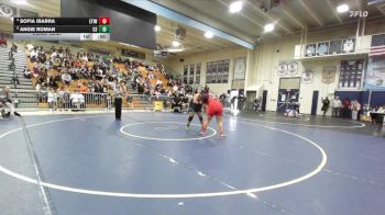 235 lbs Cons. Semi - Angie Roman, Canyon Springs vs Sofia Ibarra, Etiwanda
