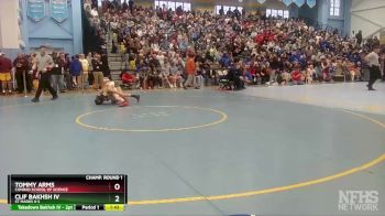 106 lbs Champ. Round 1 - Tommy Arms, Conrad School Of Science vs Clif Bakhsh IV, St Marks H S