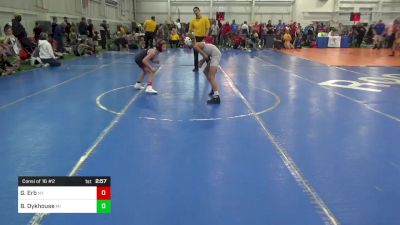 M-70 lbs Consi Of 16 #2 - Gannon Erb, NY vs Braden Dykhouse, MI