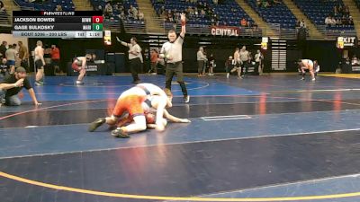200 lbs Round Of 32 - Jackson Bowen, Downingtown vs Gage Sulkosky, Marion Center