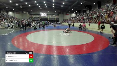 64 lbs Consi Of 8 #1 - Gabriel Miller, Pedraza Wrestling vs Kinsley Jones, South Georgia Takedown Club