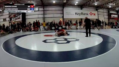 61 kg Cons. Round 3 - Kenton Cooke, Jackrabbit Wrestling Club vs Cayden Dotson, Missouri