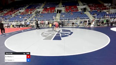 126 lbs Rnd Of 128 - Brogan Monty, KS vs Brayden Hawes, MN