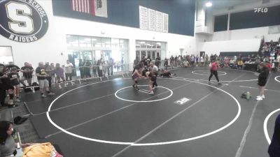 130 lbs Semifinal - Alexia Hernandez, BTS-Oxnard vs Ilianna Cosic, Petersons Grapplers