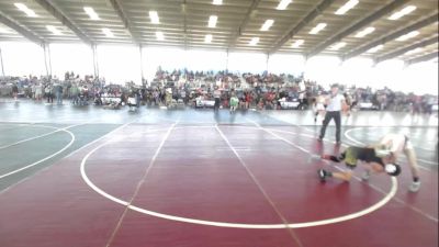 95 lbs Quarterfinal - Jd Johnson, Nucla vs Brandon Chavez, New Mexico Bad Boyz