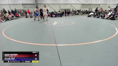 175 lbs Round 1 (8 Team) - Adam Waters, Pennsylvania vs Dylan Pile, California Blue