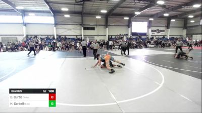 190 lbs Quarterfinal - Dante Curtis, Ganado WC vs Hollis Corbell, BlackCat WC