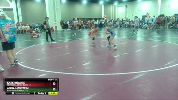115 lbs Round 3 (8 Team) - Kate Krause, Team Iowa Beach Bums vs Anna Henstein, South Dakota Heat