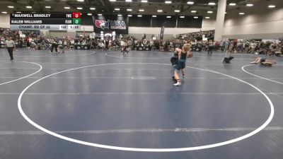 126 lbs Champ. Rd Of 32 - Maxwell Bradley, Tiger Wrestling Club vs Kaleb Williams, Florida