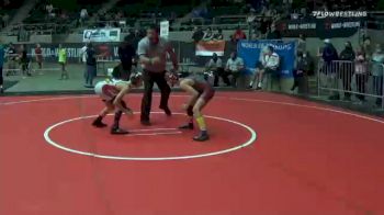 83 lbs Prelims - Sean Willcox, Sunkist Kids Monster Garage vs Izaak Kukulski, Bay County