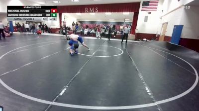 175 lbs Cons. Round 3 - Jackson Grisson-Hollinger, Thunder Basin vs Michael Rouse, Douglas