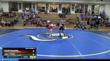 162 lbs Cons. Round 2 - Caleb Mullenix, American Christian Academy vs Cole Young, Prattville Christian Academy
