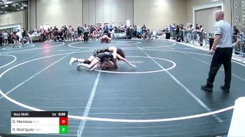 130 lbs Consi Of 16 #1 - David Mendoza, Peterson Grapplers vs Ramon Rodriguez, Fight Syndicate: Big Bear