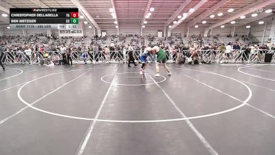 285 lbs Round Of 64 - Christopher DellaBella, PA vs Ben Metzger, CO
