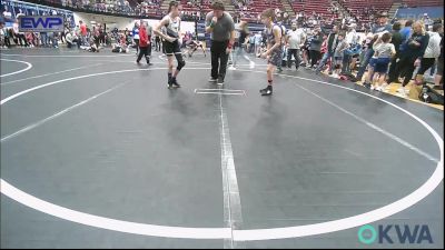 80 lbs Round Of 16 - Blaine Mudgett, Choctaw Ironman Youth Wrestling vs Temperance Vanvder, Lone Grove Takedown Club