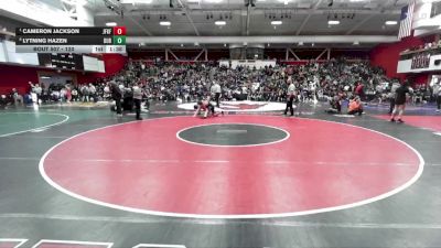 120 lbs Semifinal - Cameron Jackson, John F Kennedy -Fremont vs Lytning Hazen, Dublin