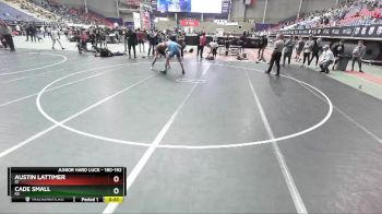 180-192 lbs Round 3 - Austin Lattimer, ID vs Cade Small, KS