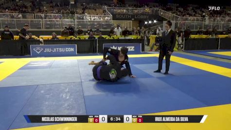 Irux Almeida Da Silva vs Nicolas Schwinninger 2025 Pan Jiu Jitsu IBJJF Championship