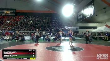 5A 182 lbs Semifinal - Connor Dixon, Thunder Ridge vs Gabe Grassel, Coeur D Alene