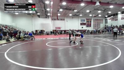 120 lbs Consi Of 8 #1 - Roger Bohan, Nonnewaug vs Brandon Millovitsch, Griswold/Wheeler
