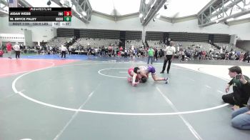 128-H lbs Round Of 16 - Aidan Webb, Streaks Wrestling Club vs M. Bryce Paley, Orchard South WC