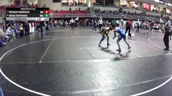 85 lbs Semifinal - Teagan Gorsuch, Gering Wrestling Club vs Jesse Rothanzl, MWC Wrestling Academy
