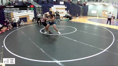 235 lbs. Quarterfinal - Angela Bereuter, Holt vs Lulu Kirk, Shawnee Mission South