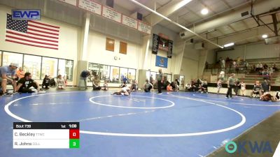 64 lbs Final - Colson Beckley, Team Tulsa Wrestling Club vs Ryzen Johns, Collinsville Cardinal Youth Wrestling