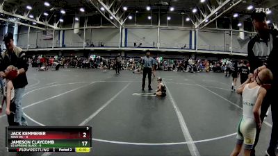 44 lbs Round 4 (10 Team) - Justus Chapman, NOVA WC vs Brody Bosley, U2 Uprising Black