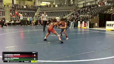 95 lbs Cons. Round 4 - Micah McKenna, Nebraska Boyz vs Cameron Woods, Nebraska Boyz