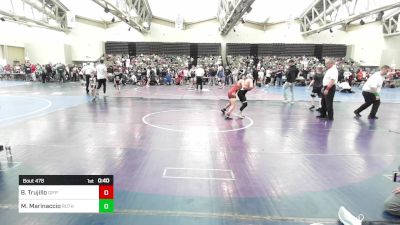 94-M2 lbs Final - Brian Trujillo, GIFPH WRESTLING vs Marco Marinaccio, Ruthless WC