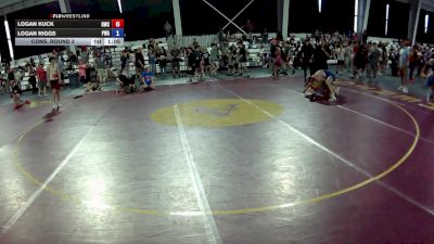 144 lbs Cons. Round 2 - Logan Kuck, Ringers Wrestling Club vs Logan Riggs, PSF Wrestling Academy