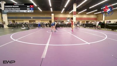 170 lbs Round Of 16 - Cameron Massie, NB Elite Wrestling Club vs Aaliyah Finlayson, Spartan Mat Club