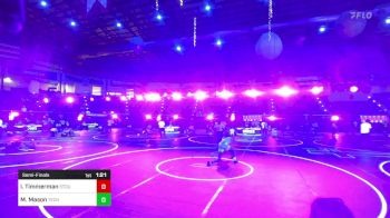 116 lbs Semifinal - Isabella Timmerman, Stout Wrestling Academy vs McKenzy Mason, Tech Fall Elite