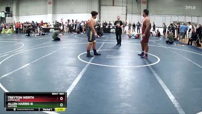 250 lbs Round 1 - Treyton Werth, Alpha Elite vs Allen Harris III, Whitmer