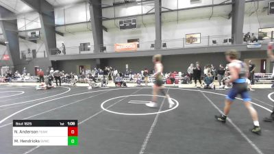144 lbs Round Of 32 - Norman Anderson, Team Aggression vs Max Hendricks, Svwc