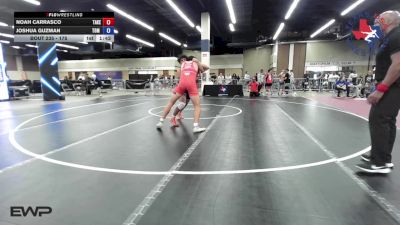 175 lbs Consolation - Noah Carrasco, Takedown-City Wrestling vs Joshua Guzman, Tom Eagle Wrestling Academy
