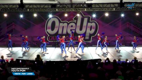 Dance Mania Nashville - Youth Pom [2025 Youth - Pom - Large Day 3] 2025 One Up Grand Nationals