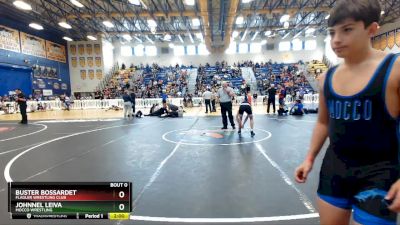 112 lbs Round 1 - Buster Bossardet, Flagler Wrestling Club vs Johnnel Leiva, Mocco Wrestling