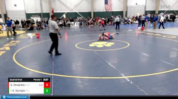 125 lbs Quarterfinal - Kaden Spragis, Pratt Community College vs Sefton Douglass, Unattached