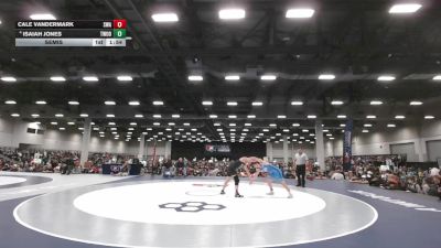 126 lbs Semis - Cale Vandermark, Sebolt Wrestling Academy vs Isaiah Jones, Threestyle Wrestling Of Oklahoma