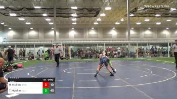 92 lbs Prelims - Hayden Mullins, Stray Dawgs vs Trevor Mueller, Elite Athletic Club Stars