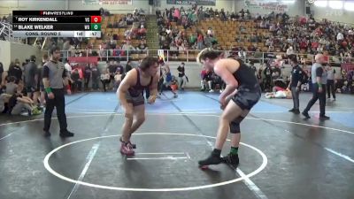 217 lbs Cons. Round 5 - Roy Kirkendall, VINTON CO vs Blake Welker, West Geauga